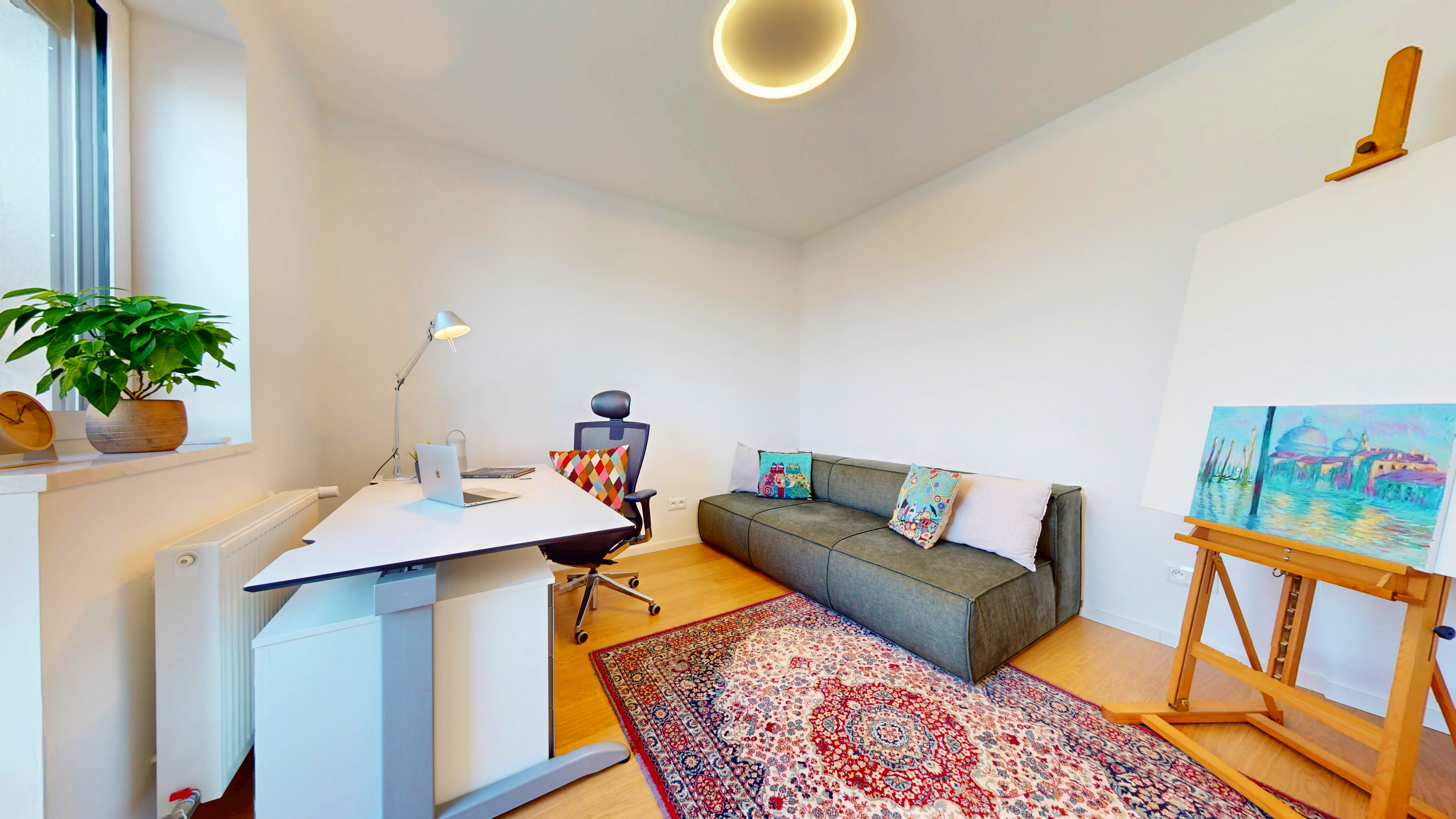 Dychberúci 5i byt s terasou 51m2 aj akumulačným krbom, BA I