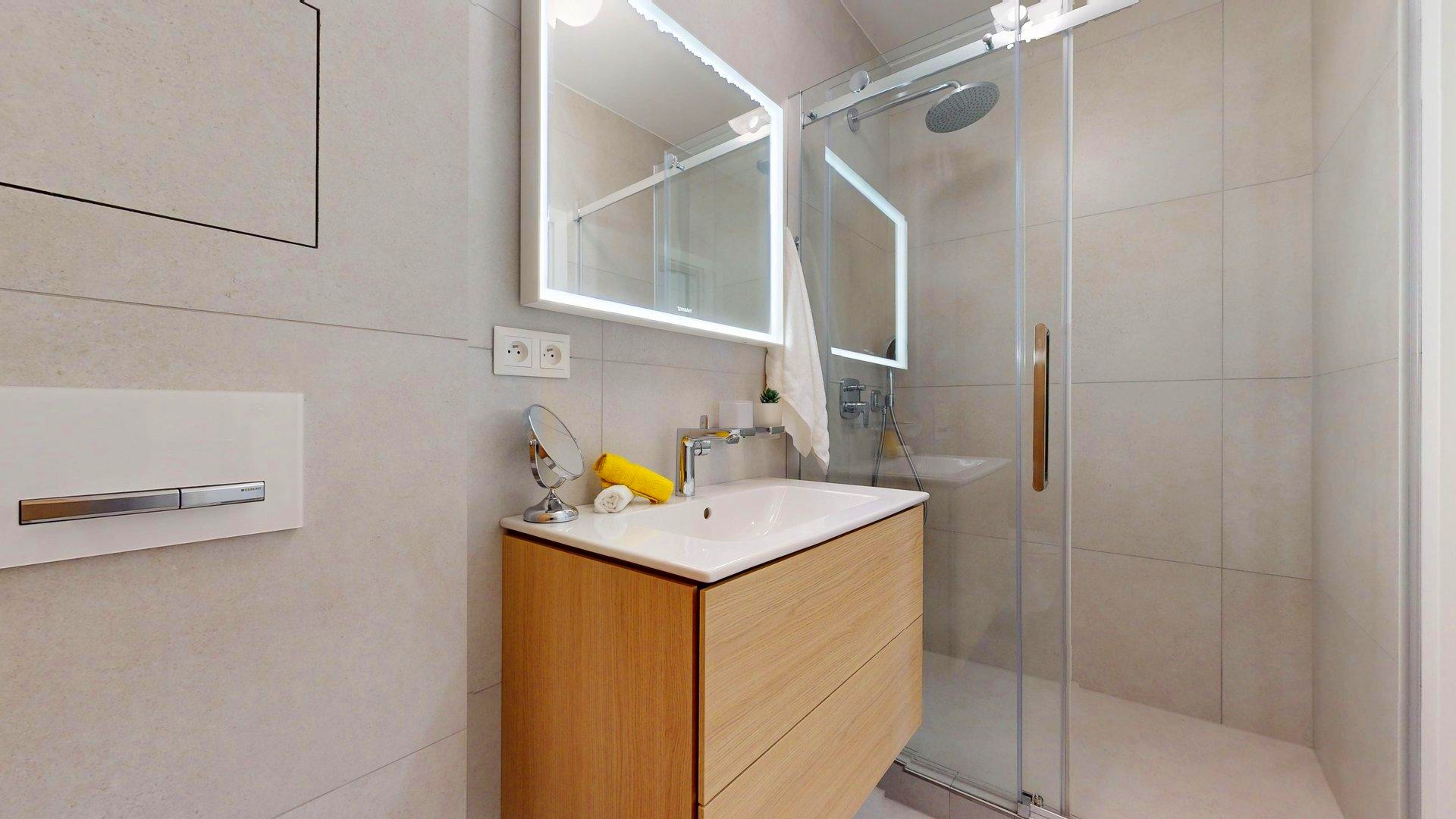 Dychberúci 5i byt s terasou 51m2 aj akumulačným krbom, BA I