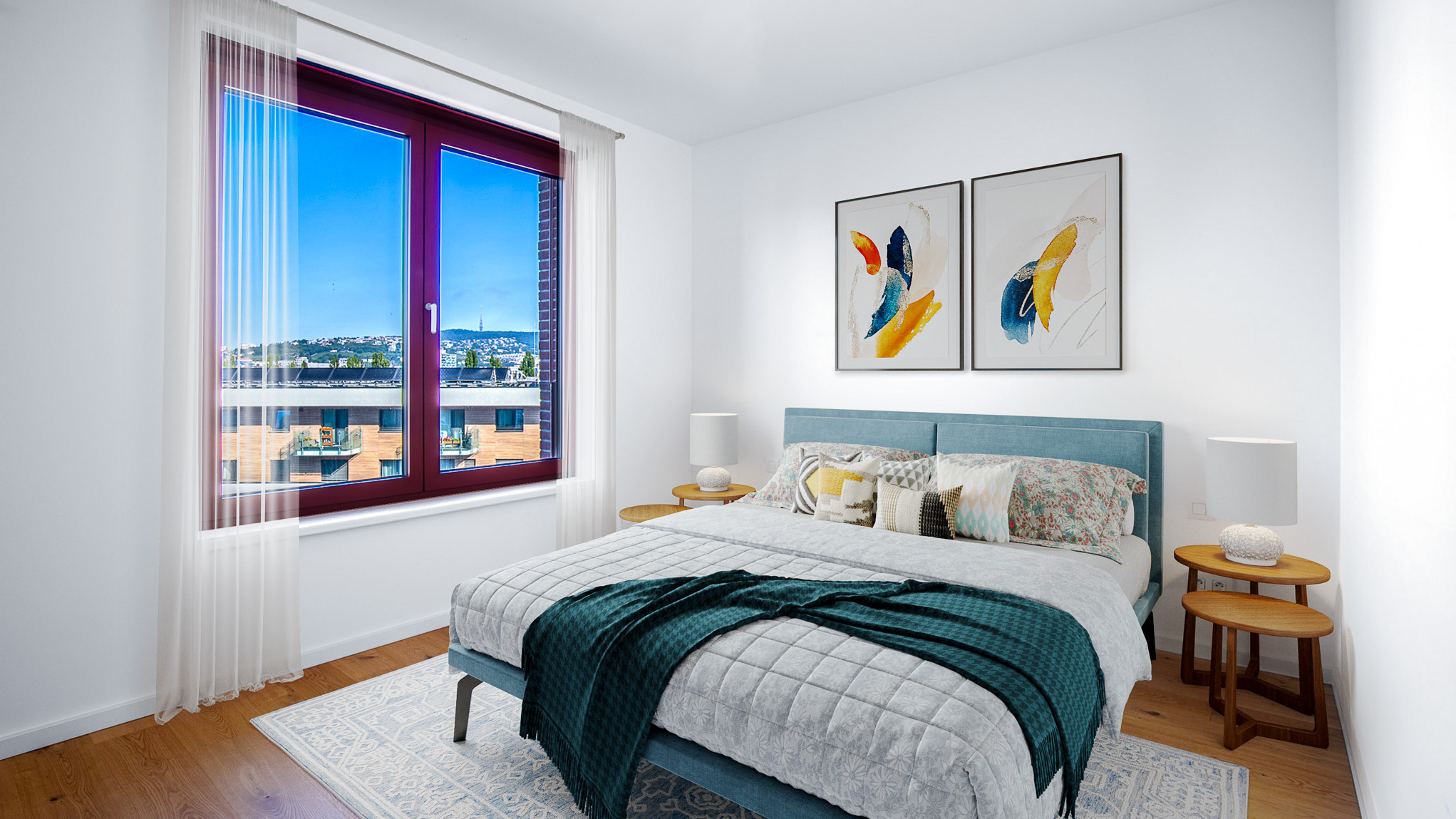 Elegantný 2izb s veľký balkónom a parkovaním, BA II - Nivy