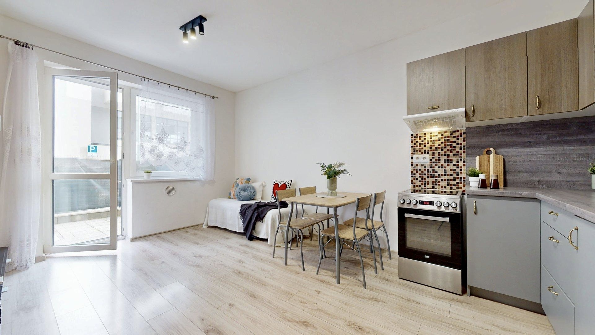 2-izb. byt s dvoma predzáhradkami v projekte Rovinka Residence II