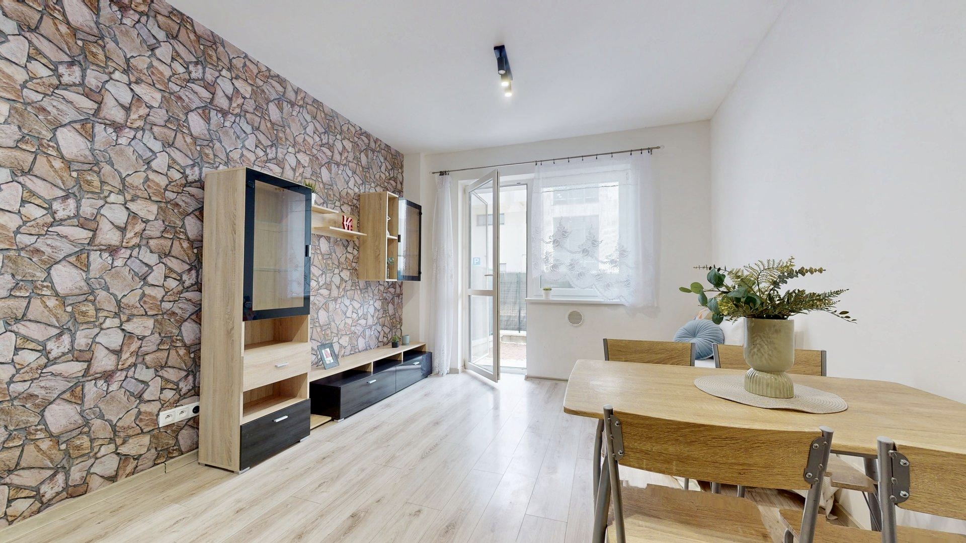 2-izb. byt s dvoma predzáhradkami v projekte Rovinka Residence II