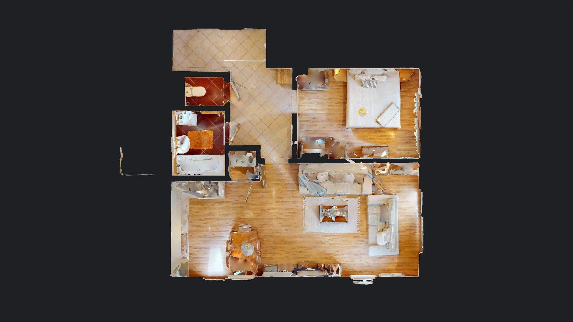 Priestranný, kompletne zariadený 2-izb. byt v staršej novostavbe na Kadnárovej ulici v Rači