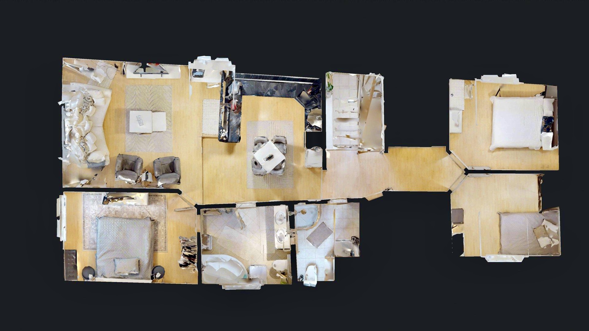 Priestranný 4-izbový byt s komfortom domu - širšie centrum PK - províziu platí prenajímateľ